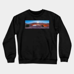 Sun over Mesa Arch Crewneck Sweatshirt